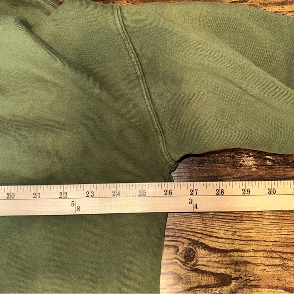 Taylor Swift Shirt Womens Large Green Ever and Evermore Hoodie Sweatshirt Y2K - Picture 5 of 8